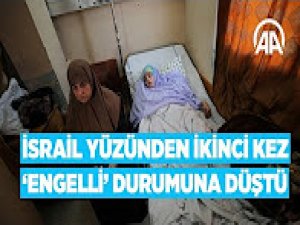 İsrail yüzünden ikinci kez 'engelli' durumuna düştü