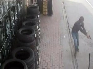 Alacaklısı olduğu akrabasını ayağından böyle vurdu