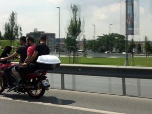 E-5’te tehlikeli yolculuk!