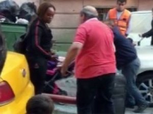 O taksiciye meslekten men geliyor