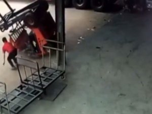 Ölüm teğet geçti...