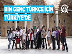 Bin genç Türkçe için Türkiye'de