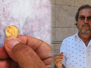 Komşusuna yardım eden vatandaşa 1 kuruşluk şok