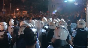 Şişli Etfalde Aziz Yıldırım protestosu