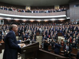 Erdoğan TBMM'de konuştu