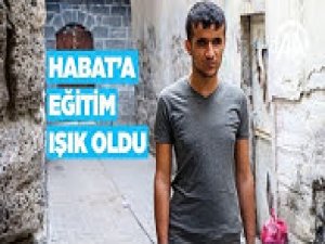 Görme engelli Habata eğitim ışık oldu
