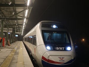 Yüksek hızlı tren ilk defa Avrupa Yakasına geçti