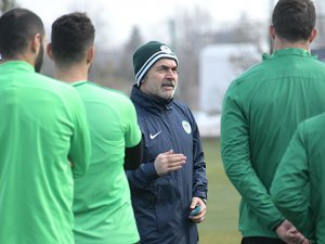Konyaspor taktik çalıştı