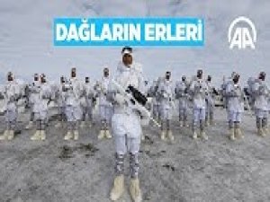 Dağların erleri görevinin başında
