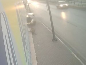 120 kilometre hızla gelen ölüm kameraya böyle yansıdı, 1 ölü 1 yaralı