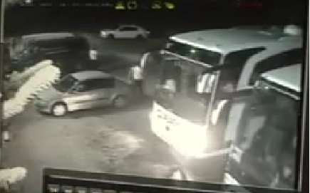 Rehin alma anı güvenlik kamerasında