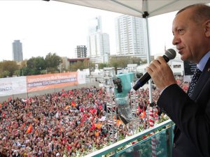 Erdoğan: Ben cumhurbaşkanlığımı ortaya koyuyorum sen genel başkanlığını ortaya koyabiliyor musun?